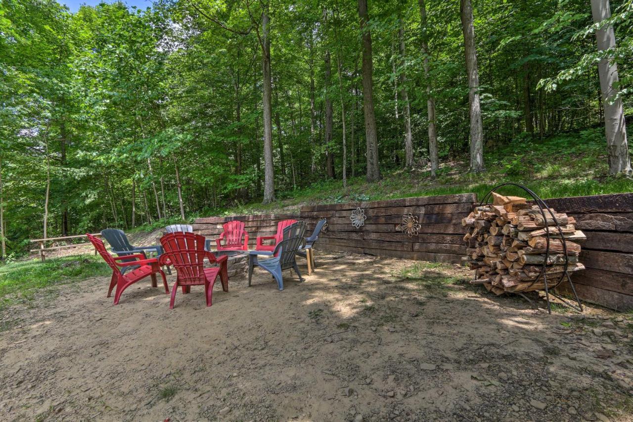 Butler Cabin On 19 Acres With Hot Tub And Fire Pit! Ngoại thất bức ảnh